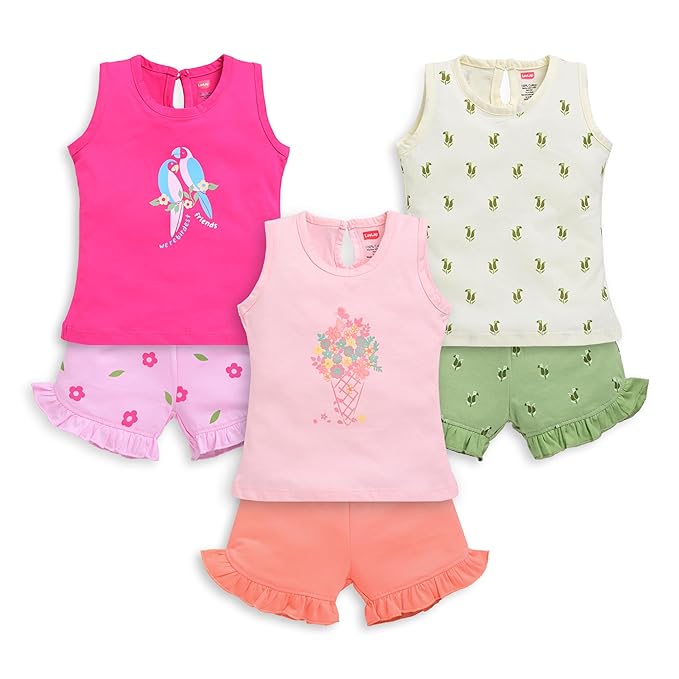 LuvLap Baby Girls Sleeveless Top CoSet Girls
